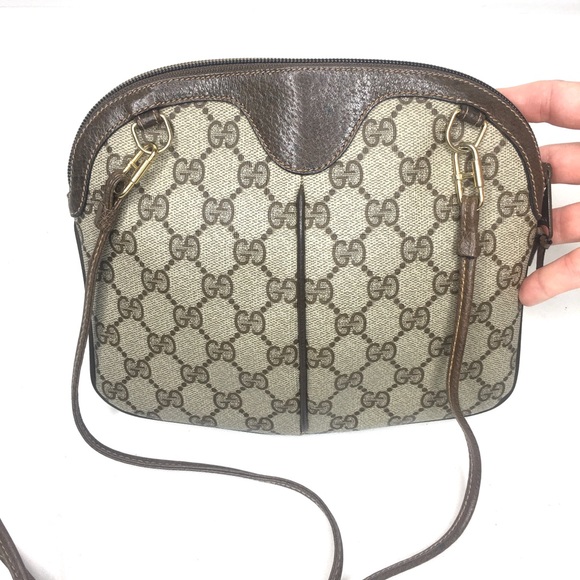 Authentic Gucci crossbody bag brown monogram coated canvas - Picture 10 of 15